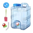 thumbnail image 4 of Contenedor de agua con espiga, jarra de almacenamiento de agua para acampar, cubo de agua sin fugas con grifo, cubo de almacenamiento de agua para Con tapa de manguera, 4 of 8
