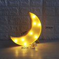 thumbnail image 2 of Muli Shape 3D LED Night Light Cute Star Moon Wall Desktop Kids Room Nursery Lamp, 2 of 8