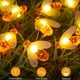 thumbnail image 4 of Cadena de luces LED solares, impermeables, para exteriores, para jardín, interior, patio, fiesta, árbol de Navidad, blanco cálido (7 m), 4 of 5