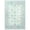 Mint BLue, variant on Fnova 5x7/8x10/9x12 Boho Oushak Area Rug, Colorful Washable Non-Slip Indoor Carpet Oriental Floral, Oeko-Tex Certified, Mint BLue