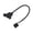 with ears, variant on 20CM Type-C Female to 9-Pin Motherboard Header Cable, Internal USB 2.0 Adapter for Case Front Port Setup and Panels