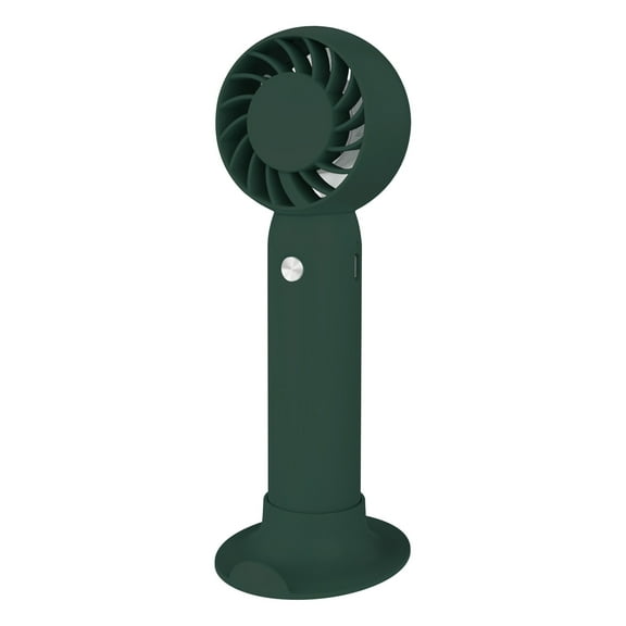 Hvmvliv Portable Fan Summer Outdoor Cool High Power Coolings Small Fan 3-Speed Regulates USB Desktop Stand Or Handheld Fan Green