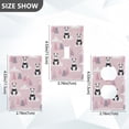thumbnail image 2 of Light Switch Cover Switch Plate Outlet Cover Plug Cover for Electrical Unused Outlet Cover Panda and Clouds Pattern, 2 of 6
