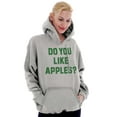 thumbnail image 4 of Do You Like Apples Famous Quote Hoodie Sweatshirt Women Men Brisco Brands M, 4 of 6