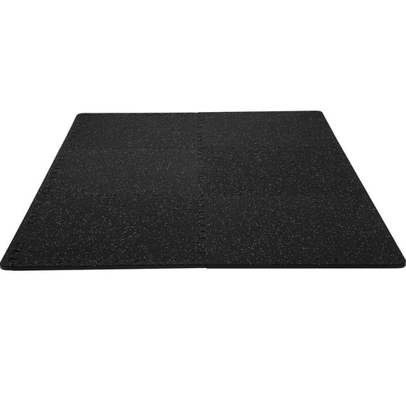 KFFKFF EVA Foam Floor Tiles with Interlocking Design, 0.56 inch Thickness, Set of 6, Each Measuring 24 x 24 inches, Ideal for Exercise and Fitness, Durable Mats for Home, Gym