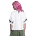 thumbnail image 2 of Women's Starter  White New York Yankees Cropped Hurry Up Offense T-Shirt, 2 of 3