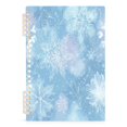 thumbnail image 2 of Wirebound Notebook Hardcover Spiral Notebooks Delicate Snowflakes Patter, 60 Pages, 80 GSM, 5.7 x 8.3in, 2 of 7