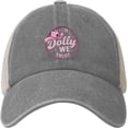 thumbnail image 1 of I'm Dolly We Trust Hat for Women Baseball Cap Adjustable Cap, 1 of 6
