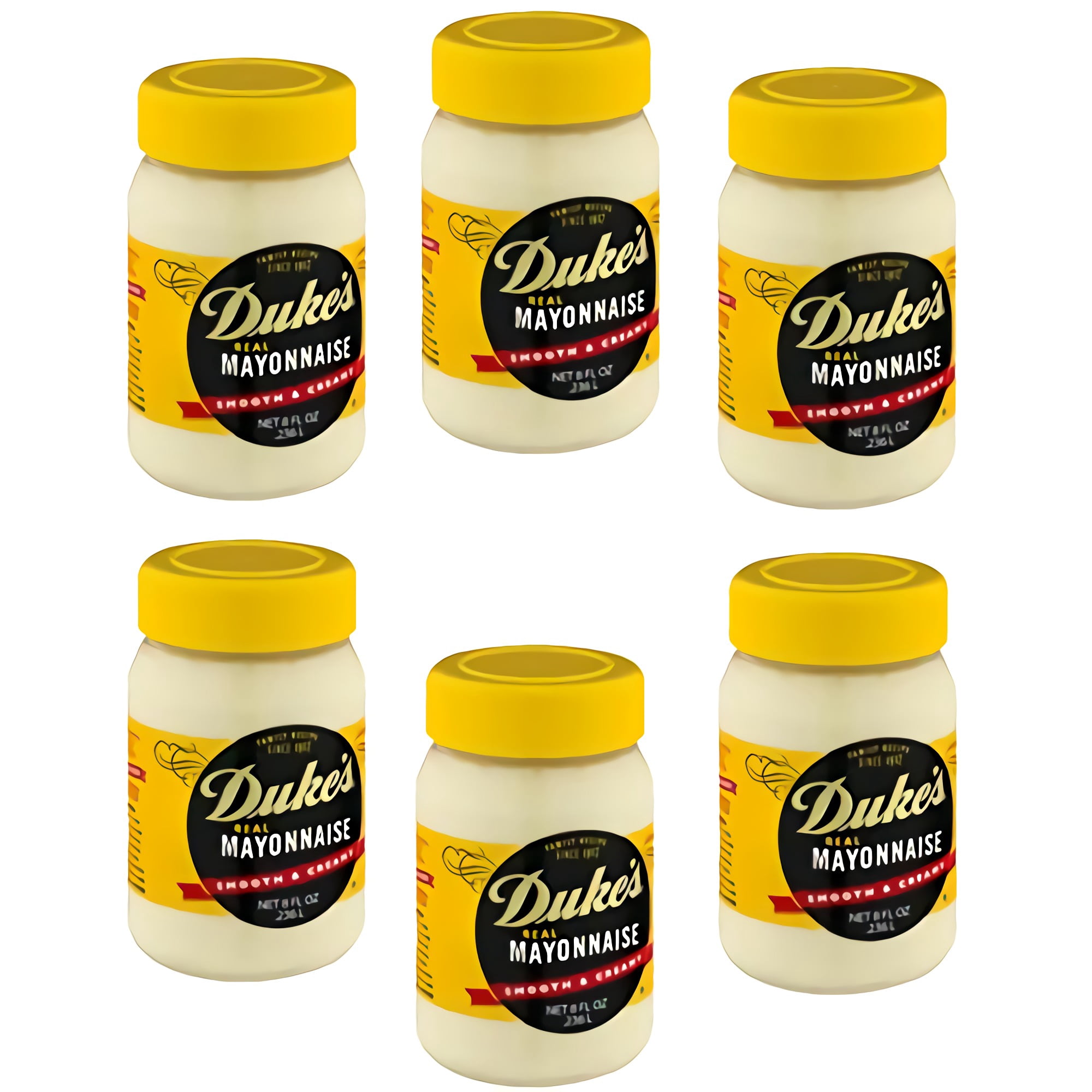 Smooth and Creamy Mayonnaise by Duke's, 8 Ounce (6 Pack)