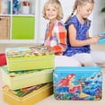 thumbnail image 1 of Pieces Of Iron Boxed Cartoon Anime Wooden Puzzle Children's Puzzle Early Education Toys Baby Intelligence Development Toys heqiyong LED, 1 of 2