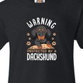 thumbnail image 4 of Inktastic Protected by a Dachshund Dog Youth T-Shirt, 4 of 5