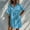 B256 Sky Blue womens summer tops clearance under $5, variant on Women Tops under $5! Cagogo Womens Cotton Linen Button Down Shirt Dressy Casual Short Sleeve V Neck Collared Tees Blouses Loose Solid Color Work Tops Beach Cover Ups