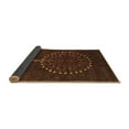 thumbnail image 2 of Ahgly Company Indoor Rectangle Abstract Brown Contemporary Area Rugs, 7' x 10', 2 of 4