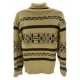 thumbnail image 4 of The Dude Sweater Big Lebowski Cardigan Zip Up Knit Jeffery Adult Movie Costume, 4 of 6