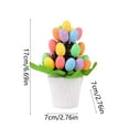 thumbnail image 3 of Moocorvic Artificial Easter Eggs Pot Tabletop Centerpiece Decor Potted Plants with Easter Eggs, for Office Home, 3 of 7