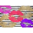 thumbnail image 3 of Kimberly, Allen 14x11 Black Modern Framed Museum Art Print Titled - Kisses, 3 of 5