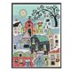 thumbnail image 1 of Cuadros Decorativos Punto de cruz completo 14CT Snow Street Bordado con cuentas DIY Costura hecha a mano Wdftyju embutido en tela, 1 of 9
