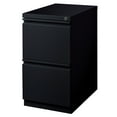 thumbnail image 4 of Hirsh 23" Deep Mobile Pedestal File Cabinet 2 Drawer File-File, Letter Width, Black, 4 of 7