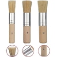 thumbnail image 3 of Stencil Brush (set Of 3), Bristle Bru For Acrylic Ing, Ing, Ing, Stencil Project, 3 of 4