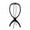 Black, variant on Wig Stand Stylish Folding Head Cap Holder Tool for Hair Extensions Storage Display