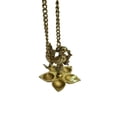 thumbnail image 4 of Ashopi Decor Brass Peacock Carved Hanging Diya Brass Indian Diya Lamp, Brass Decorative Diya, 4 of 6