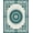 Teal, Pattern 2, variant on ODIKA 4'x6' Machine Washable Non-Slip Area Rug, Braided Pathway High Traffic Rug, Green, 716881