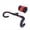 Red, variant on Silicone Road Bike Handlebar Tape Fixing Rings Non-Slip Bicycle Handle Grip Wrap Finishing Sleeve Protective Cycling Cable Organizer Accessories Gray