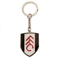 thumbnail image 1 of Fulham FC - Llavero Diseño Escudo (Plateado, Blanco, Negro), 1 of 2