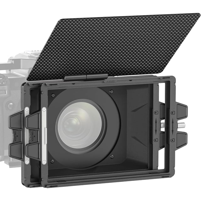 Matte Box Neewer PG002 Mini con 2 bandejas de filtro para cámara