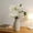White, variant on cpengpj Realistic Multicolor Artificial Flowers, Fabric & Plastic Made, for Wedding Venue Decor & Living Room Ambiance Enhancement, 1 Piece