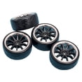 thumbnail image 4 of Reemplazo de neumáticos Zulema de goma 4 piezas para HPI 1:10 RC Electric Touring Car estilo R, 4 of 7