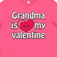thumbnail image 4 of Inktastic Grandma is My Valentine Youth T-Shirt, 4 of 5