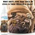 thumbnail image 2 of The Blissful Dog Chinese Shar-Pei Blissfully Fresh Face Wash for Cleaning Tear Stains, Flat-Faces, Beards, Ear Fringes, Jowls and More I Alcohol & Irritation Free I 4-Ounce Spray Bottle, 2 of 10