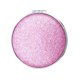 thumbnail image 1 of Ofertas únicas 1 Pc Espejo de maquillaje doble cara para mujeres para viajes vacaciones espejo de aluminio morado cuero PU, 1 of 1