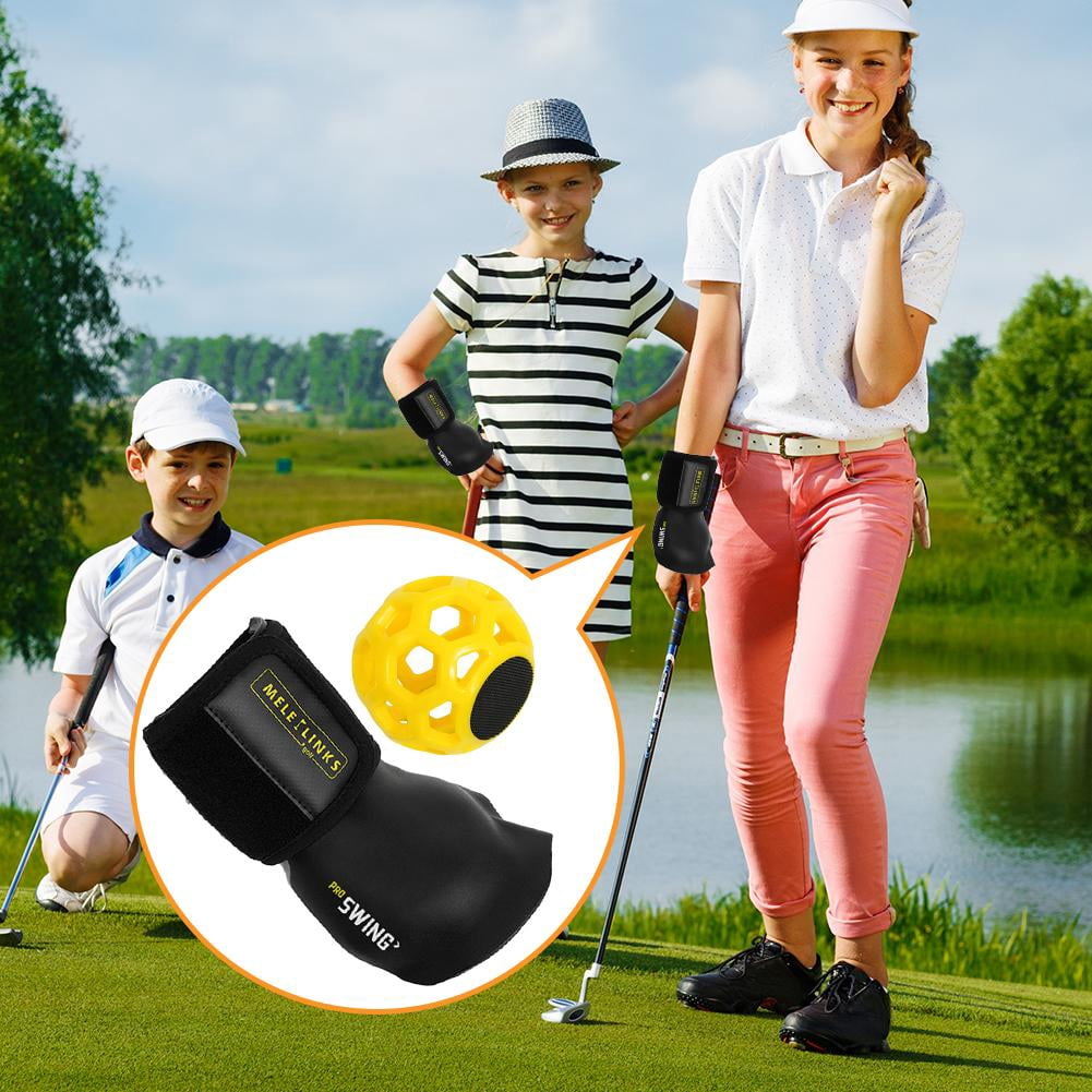 BTLIGE Golf Wrist Retractor Swing Trainer Portable Improves Stability and Accuracy PU Foam 1 Piece