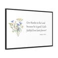 thumbnail image 3 of Scripture Sign, Bible Verse Sign, Give thanks to the Lord, 3 of 5