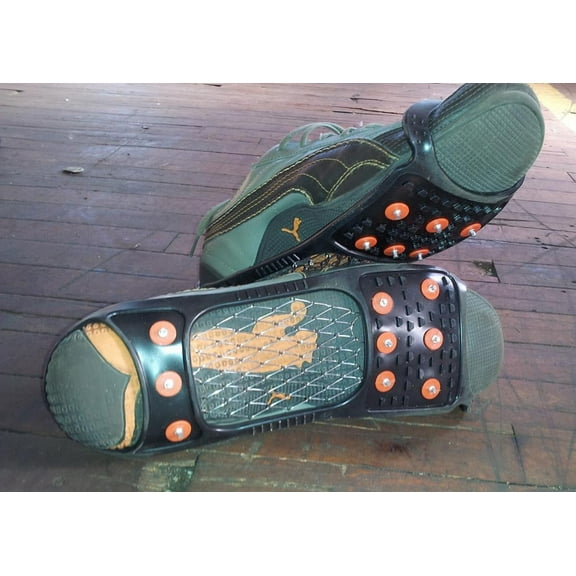 Celsius Full Foot Ice Cleats for Shoes  Regular