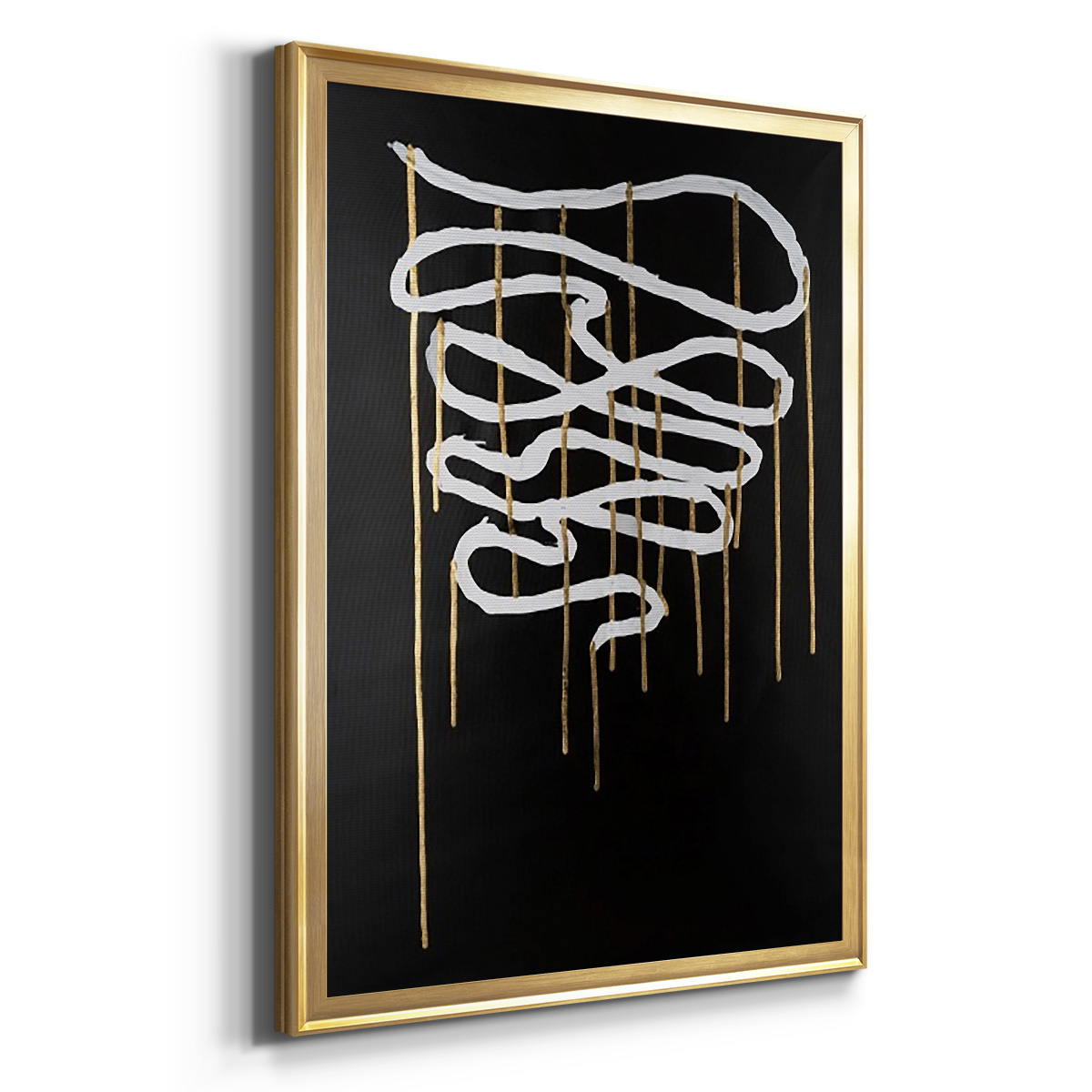 Weeping Ribbon II Premium Framed Print, in Gold, Black, or Silver - Ready to Hang
