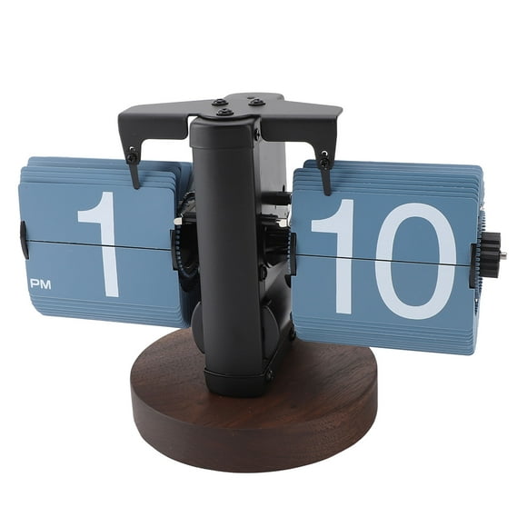 Haofy Vintage Flip Clock Retro Design 24 Hour, Premium Stainless Steel Material, Easy to Read Large Font, Ideal Gift with Exquisite Appearance Design for Friends and Loved Ones