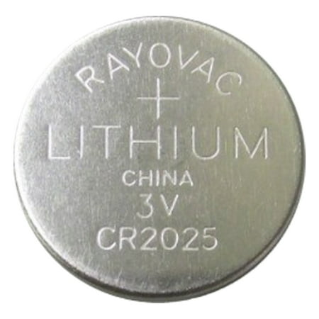 Cr2025 Coin Cell Battery - Rayovac CR2025 3V Lithium Coin Cell Battery Replaces RV2025 FAST USA SHIP