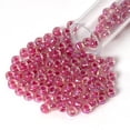 thumbnail image 3 of Miyuki Round Rocaille Seed Bead 8/0 Inside Color Raspberry, 3 of 4