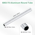 thumbnail image 3 of Tubo redondo de aluminio 6063 de 250 mm, 17 mm ID 20 mm OD, 1 paquete, tubería de aluminio sin costura para manualidades DIY [0.67x0.79x9.8IN], 3 of 7
