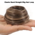 thumbnail image 4 of Synthetic Hair Bun Donut Chignon Elastic Rubber Band Straight Hair Updo Hair Piece Extension, 4 of 6