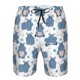 thumbnail image 3 of Balery Cute Hippos Traje de Baño Estilo Hawaiano para Hombre, Shorts de Secado Rápido con Bolsillos-Small, 3 of 6