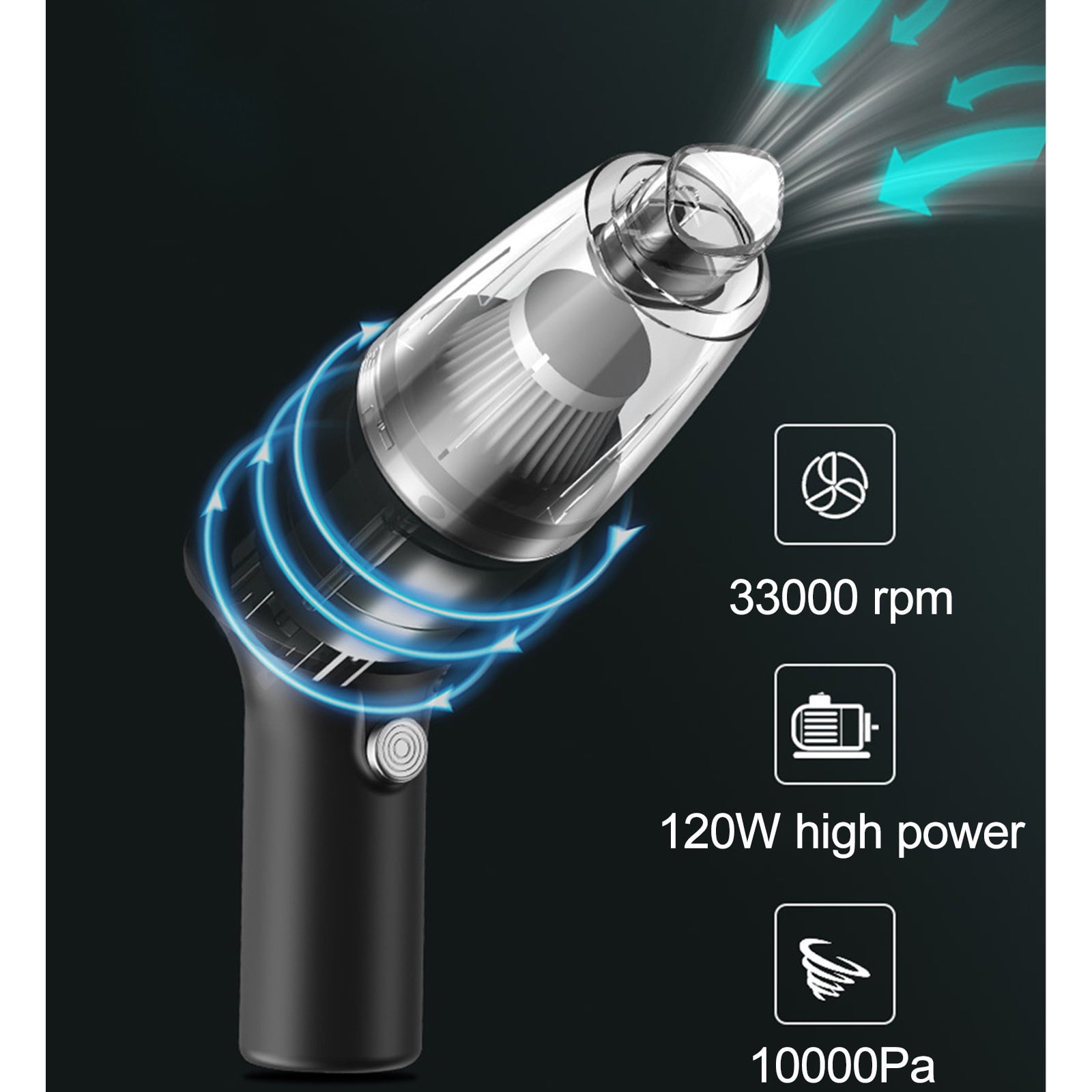 Clearance! YZEGDCH Cordless Vacuum Cleaner Corded Vacuum Cleaners for Home Use Feature for Hard Floors, Carpets & Sofas