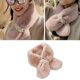 thumbnail image 5 of Bufandas de imitación suave y acogedor per esponjosa moda a bufanda de felpa sólida cálida para vestido de otoño de Rosado Macarena Bufanda de cuello, 5 of 8