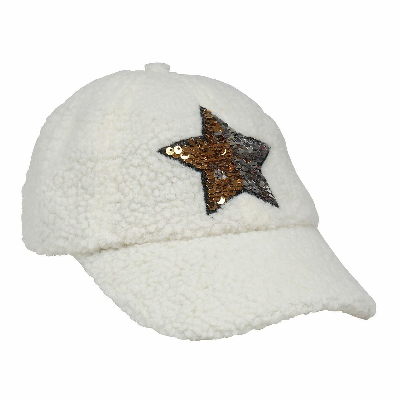 DDI 2346151 Sherpa Baseball Cap - Ivory 