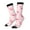 2 Black-1, variant on Cute Flamingo with Heart Print Adult Socks for Men & Women,Calf Socks, Ankle Socks,Boots Socks,Breathable Casual Sock,Unisex Crew Socks