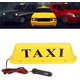 thumbnail image 4 of Luz de taxi de 12 V (amarilla), lámparas de señalización universales Bombillas LED magnéticas para techo de automóvil superbrillantes Luz de parabrisas Cabina con disco de succión Base sellada Práct, 4 of 5