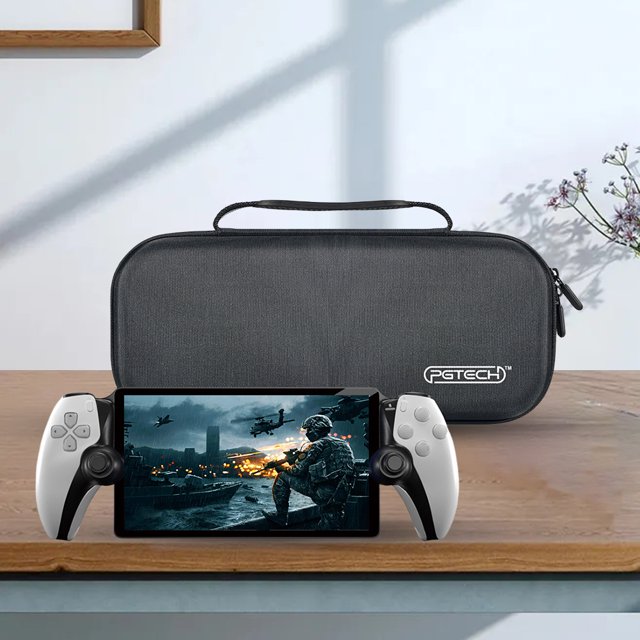Estuche de transporte duro Bolso a prueba de golpes Soporte incorporado de EVA para PlayStation Portal Bsvklp